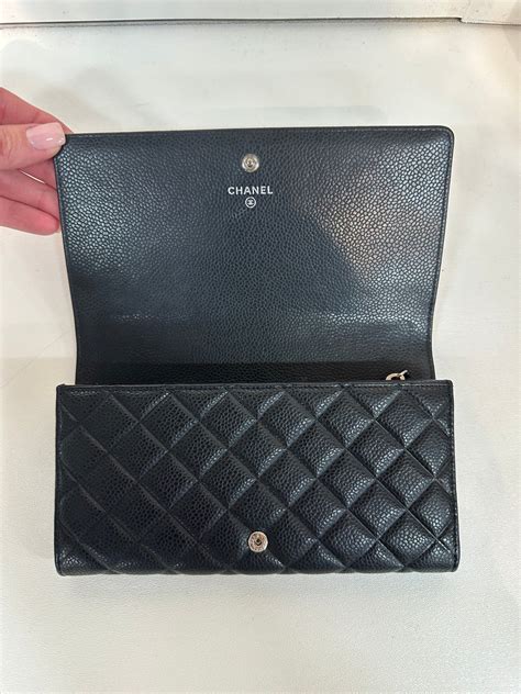 chanel continental wallet|chanel wallet price list.